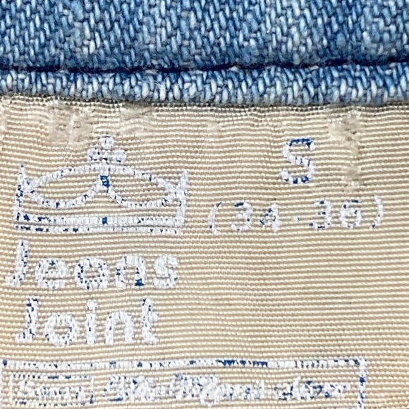 Vtg 70”s Sears Jeans Joint Denim Button Front Shirt Shacket Size Small - Picture 12 of 16